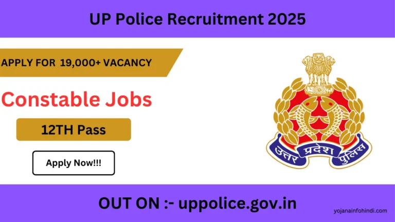 UP Police Recruitment 2025