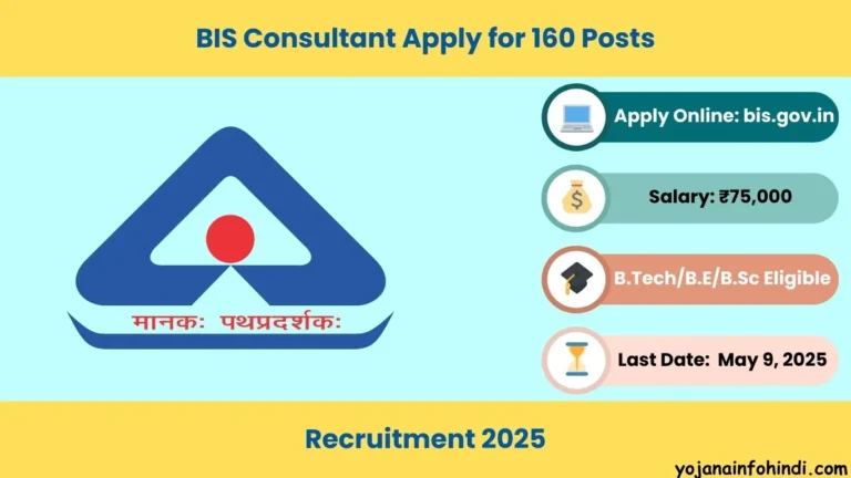BIS Consultant Recruitment 2025