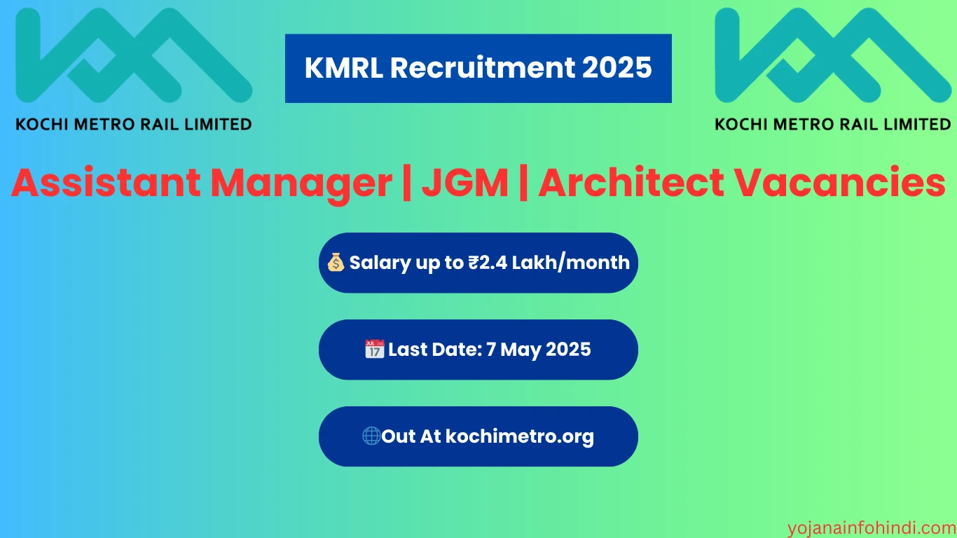 KMRL Recruitment 2025