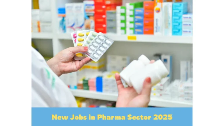 Golden chance for job in pharma sector 2025